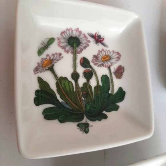 *Portmereirion Botonic Garden Mini Dishes Butter Dipper Dish - Picture 4 of 15